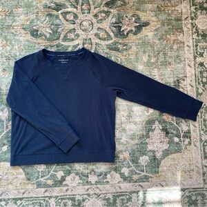 Marc New York Men's Navy Crewneck Long Sleeve